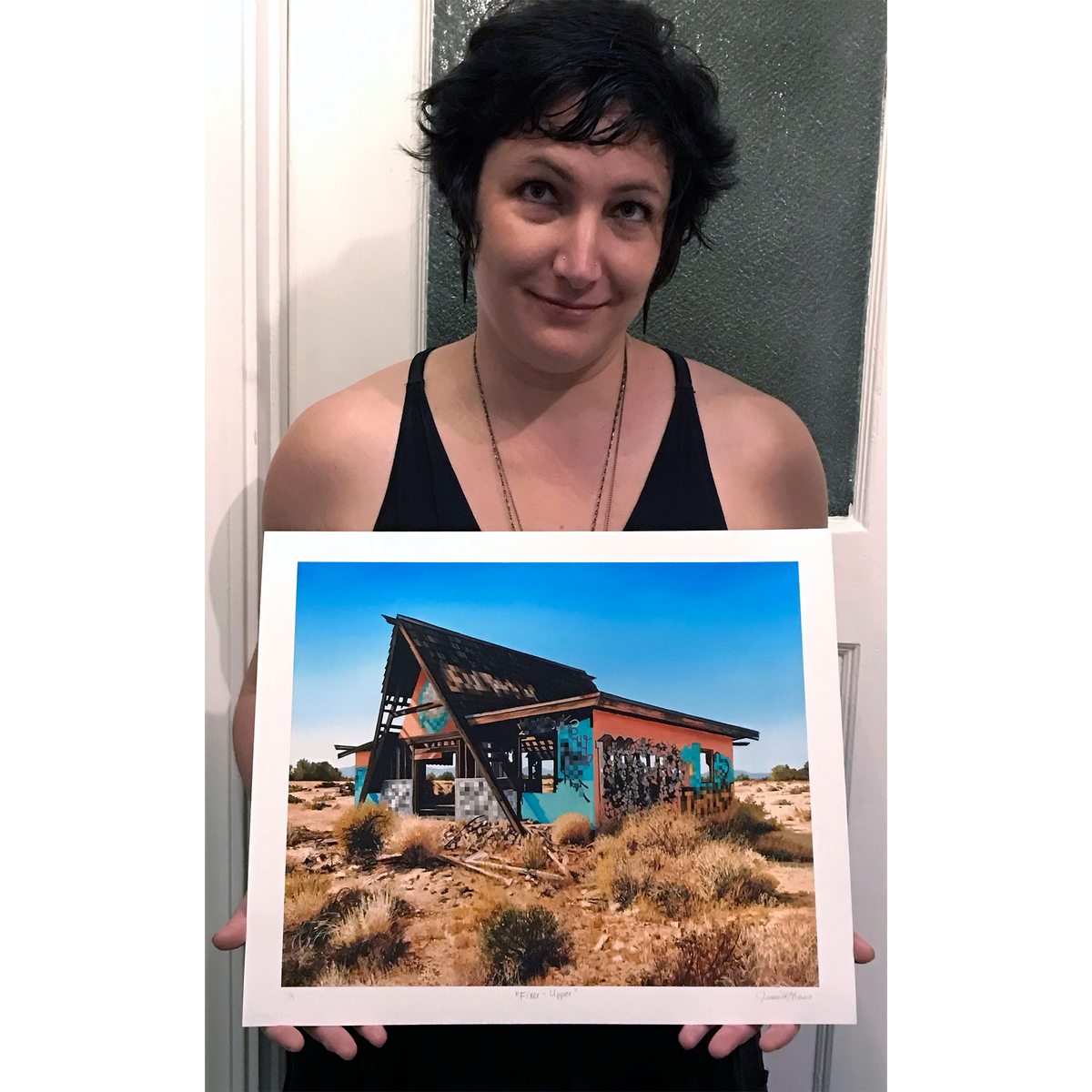 Jessica Hess &quot;Fixer-Upper&quot; - Archival Print, Limited Edition of 15 - 14 x 17&quot;