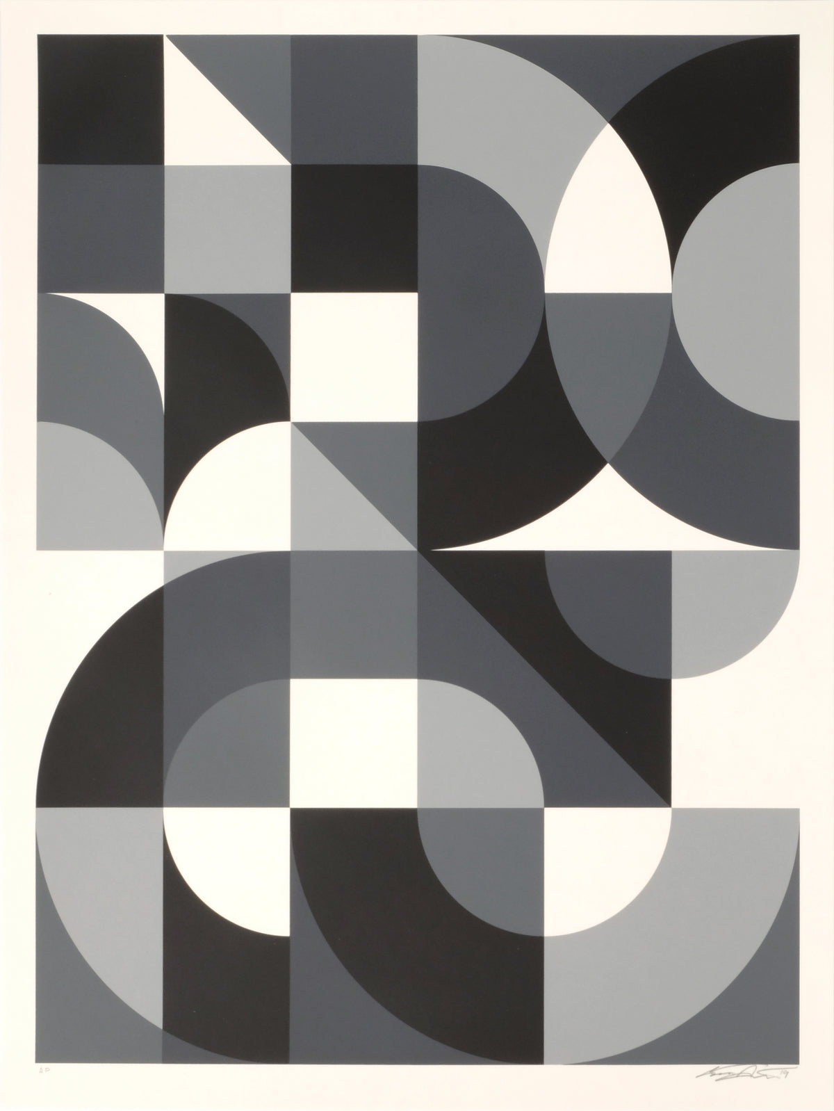 Scott Albrecht &quot;From You (Dark)&quot; - 5 Color Screen Print, Edition of 25 - 18 x 24&quot;