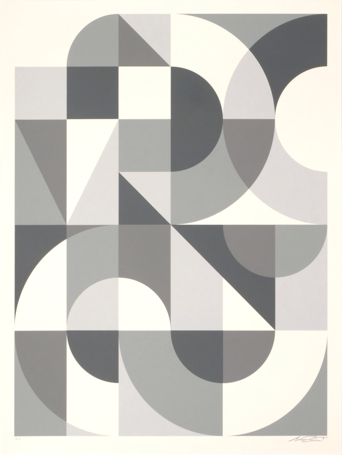 Scott Albrecht &quot;From You (Light)&quot; - 5 Color Screen Print, Edition of 25 - 18 x 24&quot;