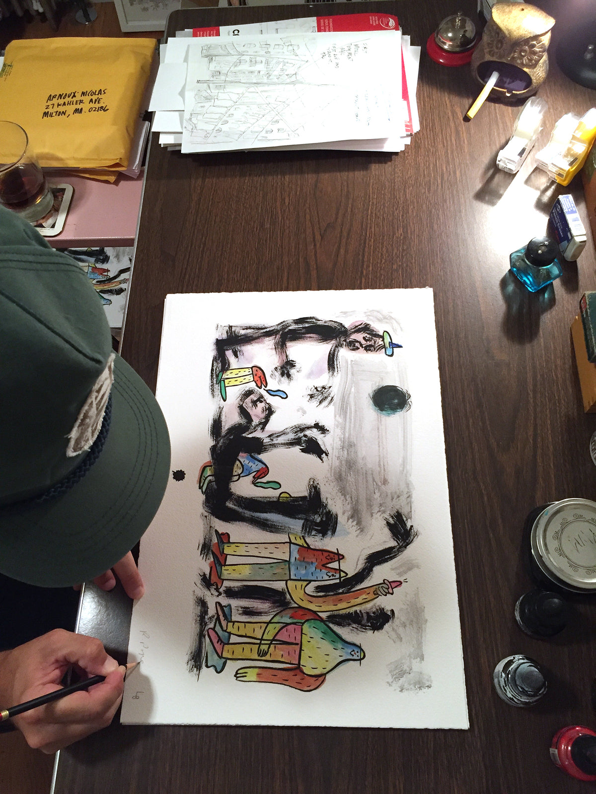 Russ Pope and Lucas Beaufort &quot;Freestyle&quot; - Limited Edition, Archival Print - 13 x 19&quot;
