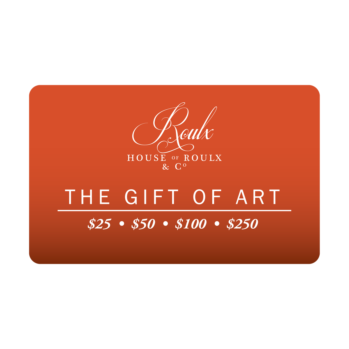House of Roulx Gift Card
