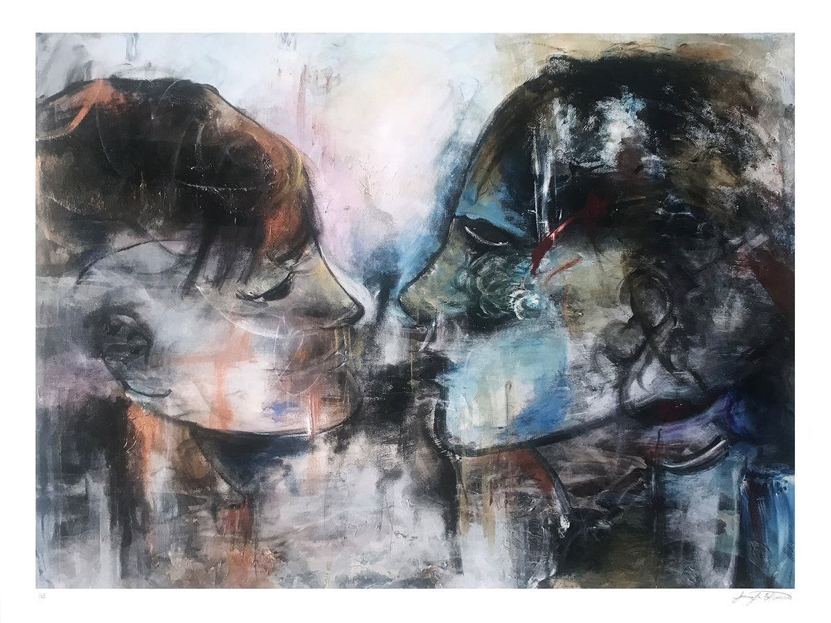 Jennifer Jean Okumura &quot;Give and Take but LOVE Remains&quot; - Archival Print, Limited Edition of 25 - 18 x 24&quot;