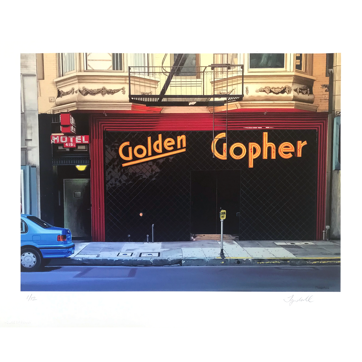 David Tyndall - &quot;Golden Gopher&quot; - Archival Print, Limited Edition of 12 - 14 x 17&quot;