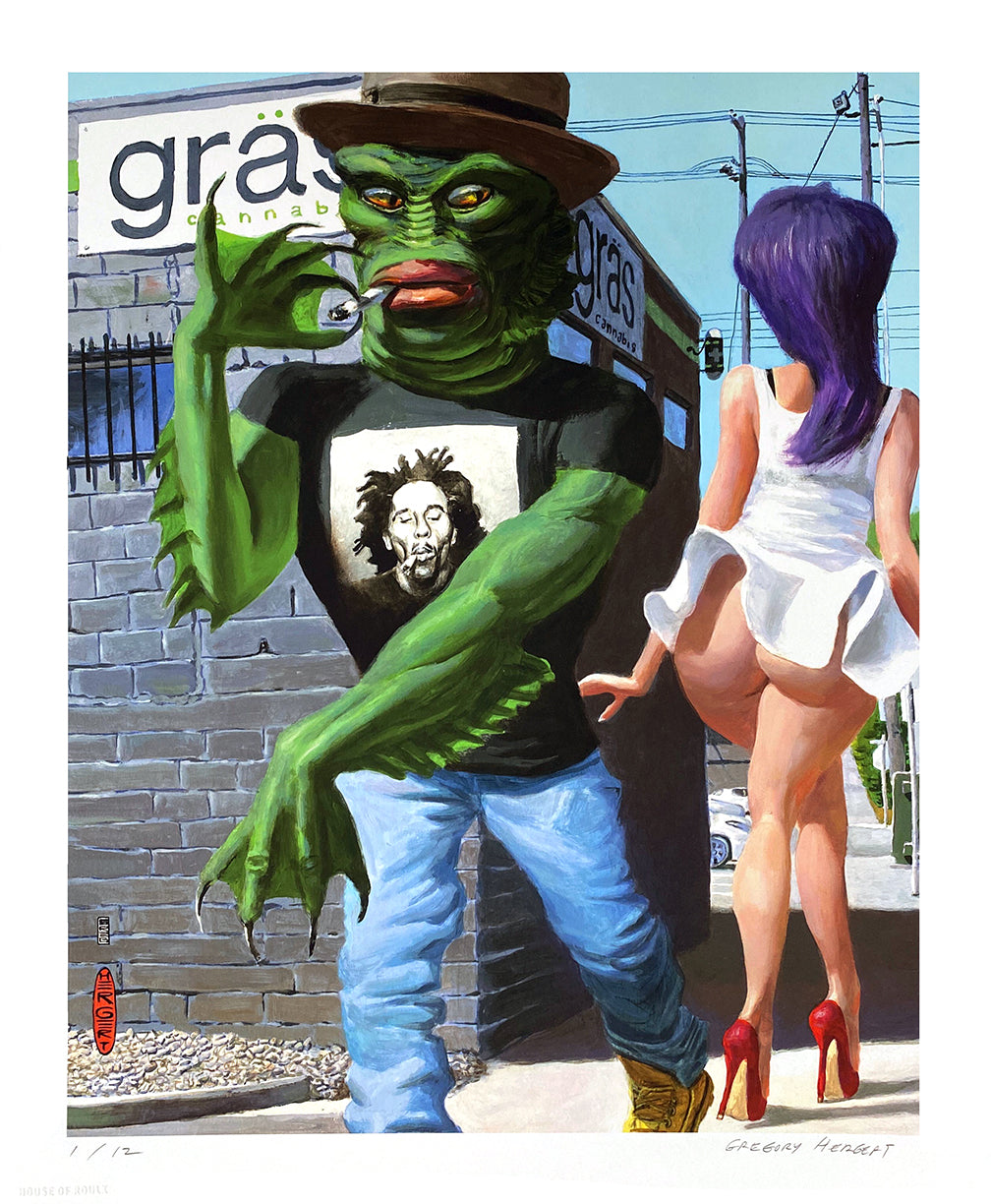 Gregory Hergert &quot;Gras&quot; - Archival Print, Limited Edition of 12 - 14 x 17&quot;