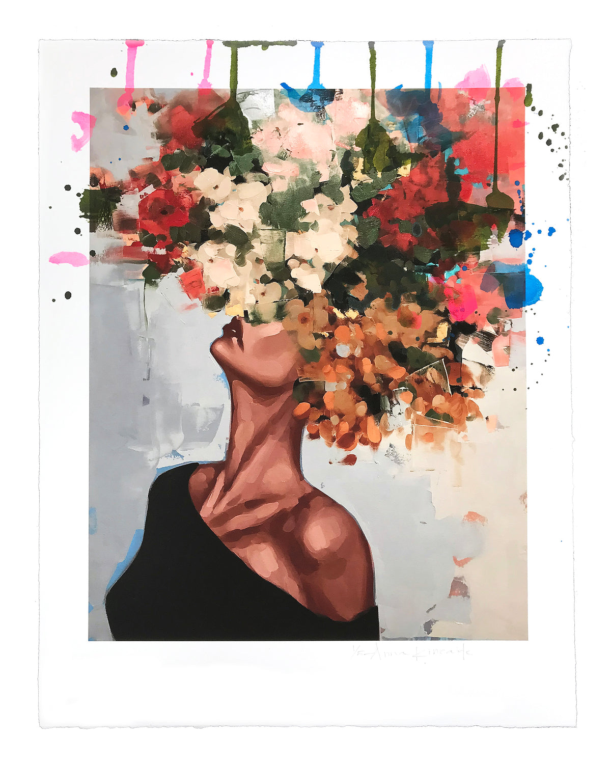 Anna Kincaide &quot;Great Escape&quot; - Hand-Embellished Variant, Edition of 5 - 22 x 28&quot;
