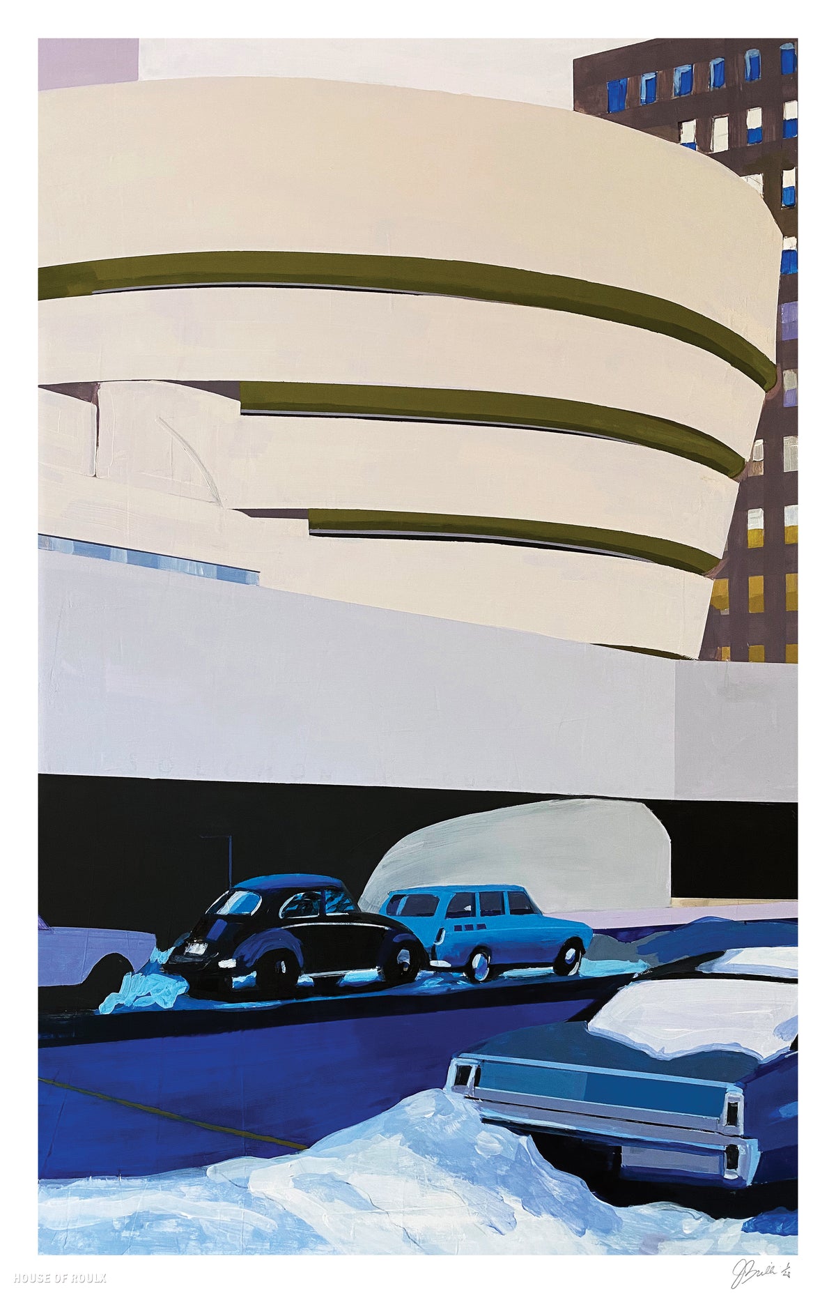 Jessica Brilli &quot;Guggenheim&quot; - Archival Print, Limited Edition of 25 - 11 x 17&quot;