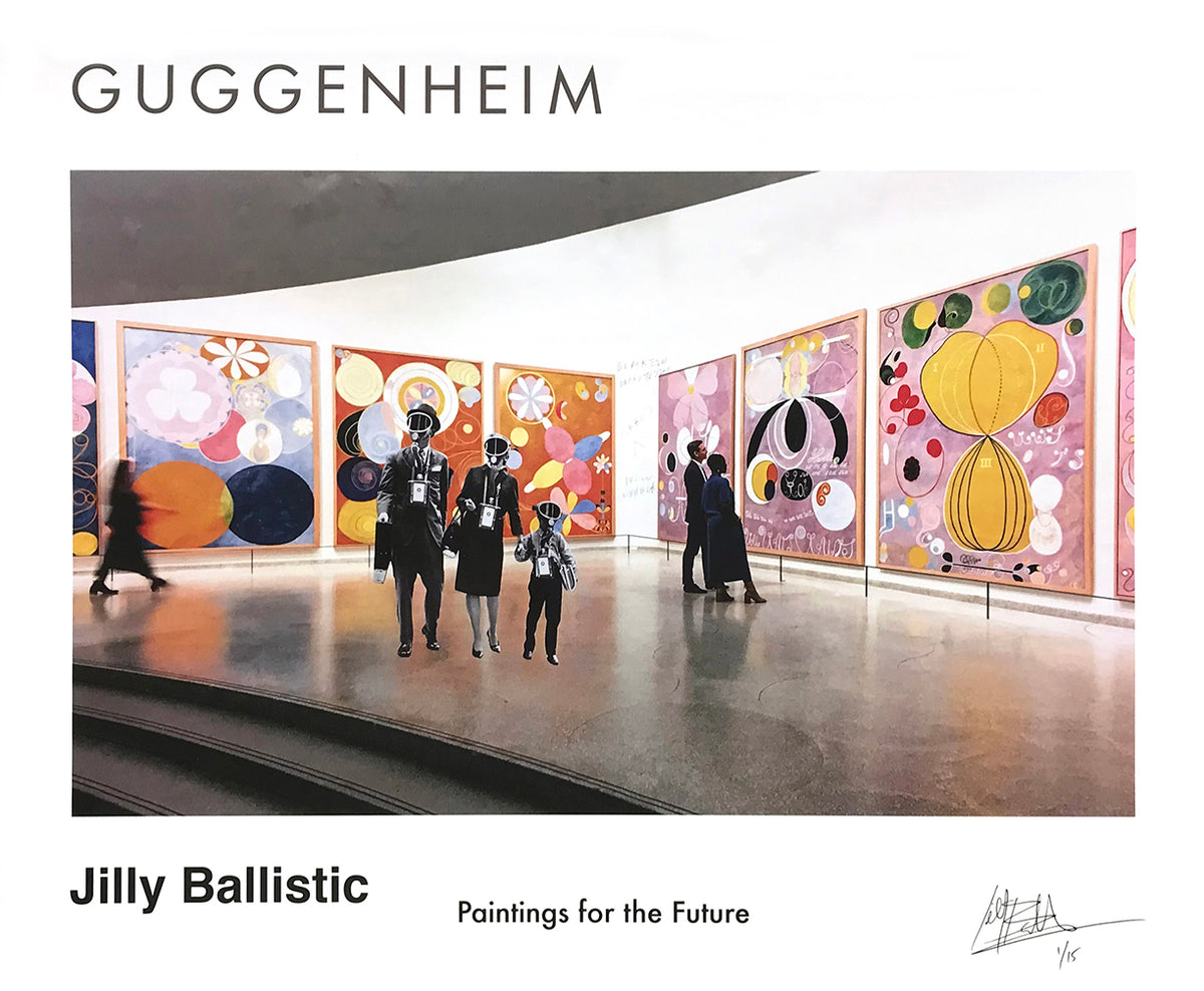 Jilly Ballistic &quot;Paintings for the Future&quot; - Archival Print, Limited Edition of 15 - 14 x 17&quot;