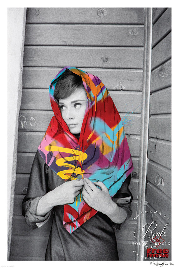 Free Humanity &quot;Hepburn&#39;s Humanity&quot; - Limited Edition, Archival Print - 11 x 17&quot;
