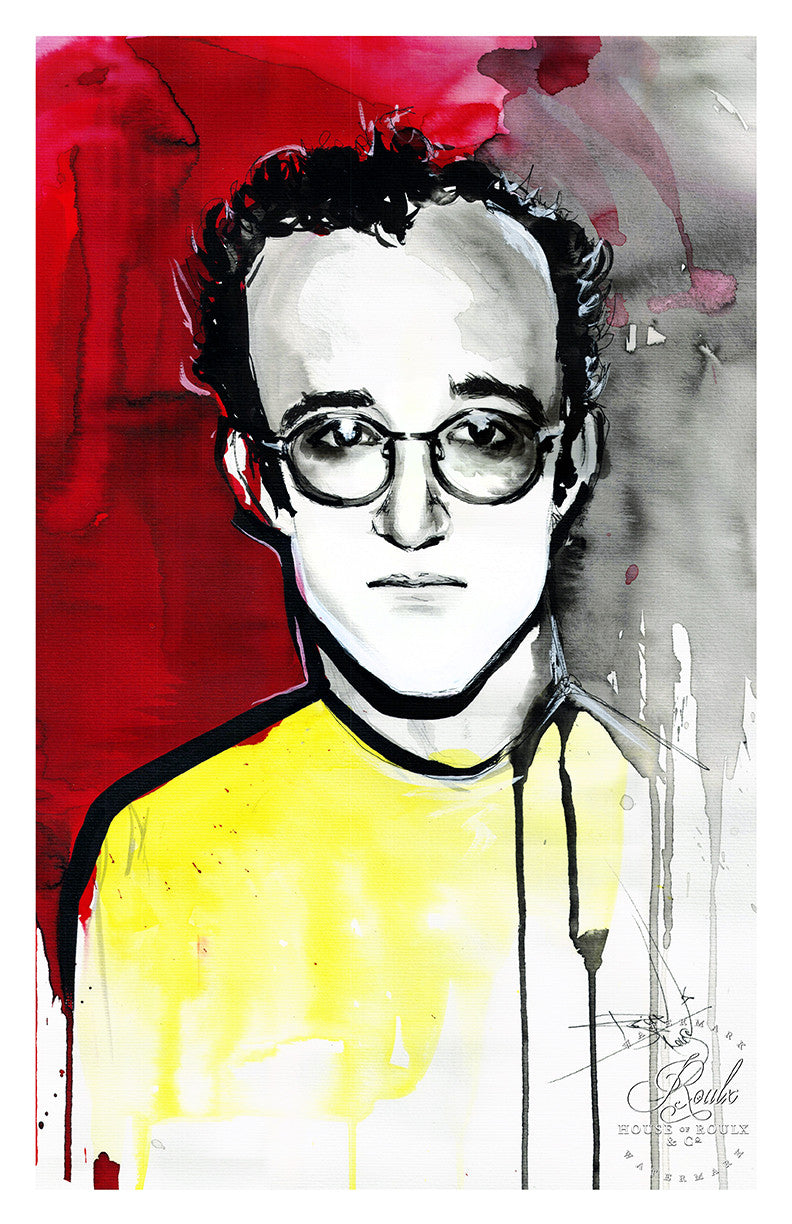 Therése Rosier &quot;Keith Haring&quot; - Limited Edition, Fine Art Print
