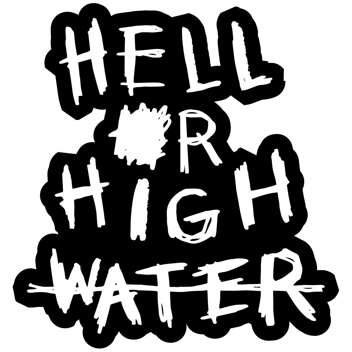 Terry Urban &quot;Hell or High Water II&quot; - Skate Deck &amp; Print Bundle, Hand-Embellished Edition of 25