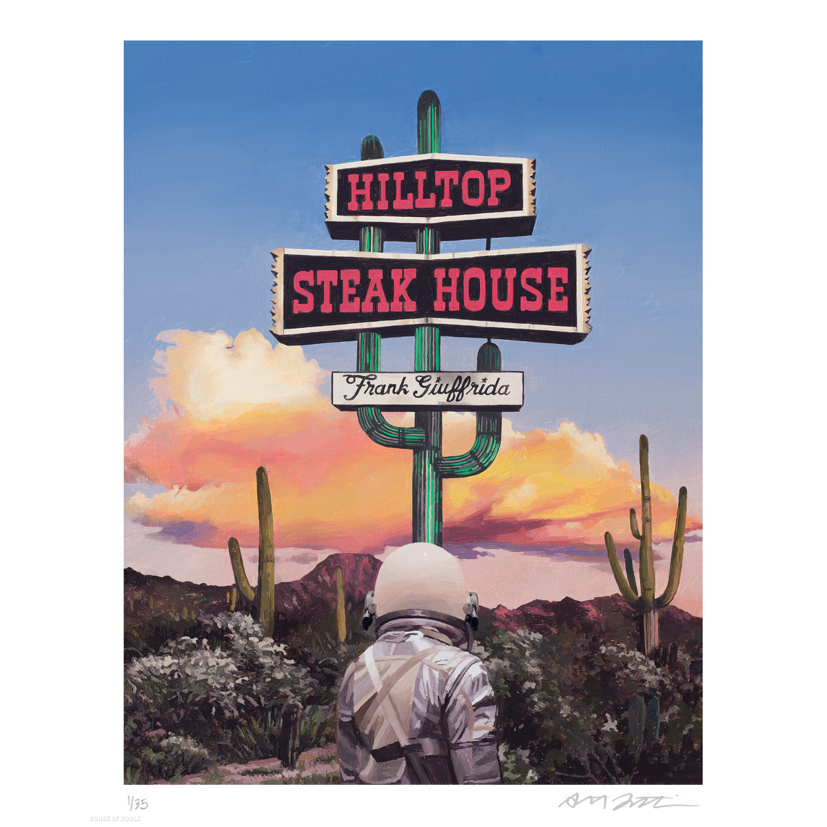 Scott Listfield &quot;Hilltop&quot; - Archival Print, Limited Edition of 35 - 16 x 20&quot;