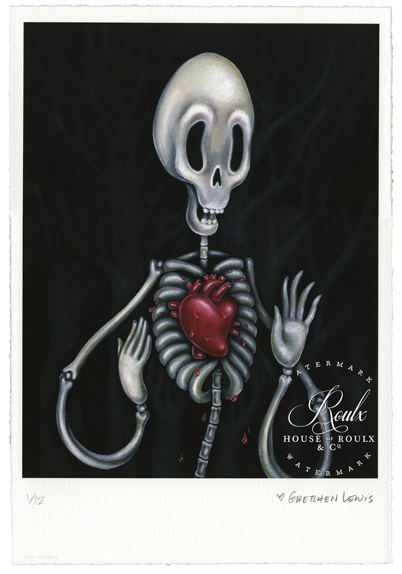 Gretchen Lewis &quot;Hollow Bones&quot; - Limited Edition, Archival Print