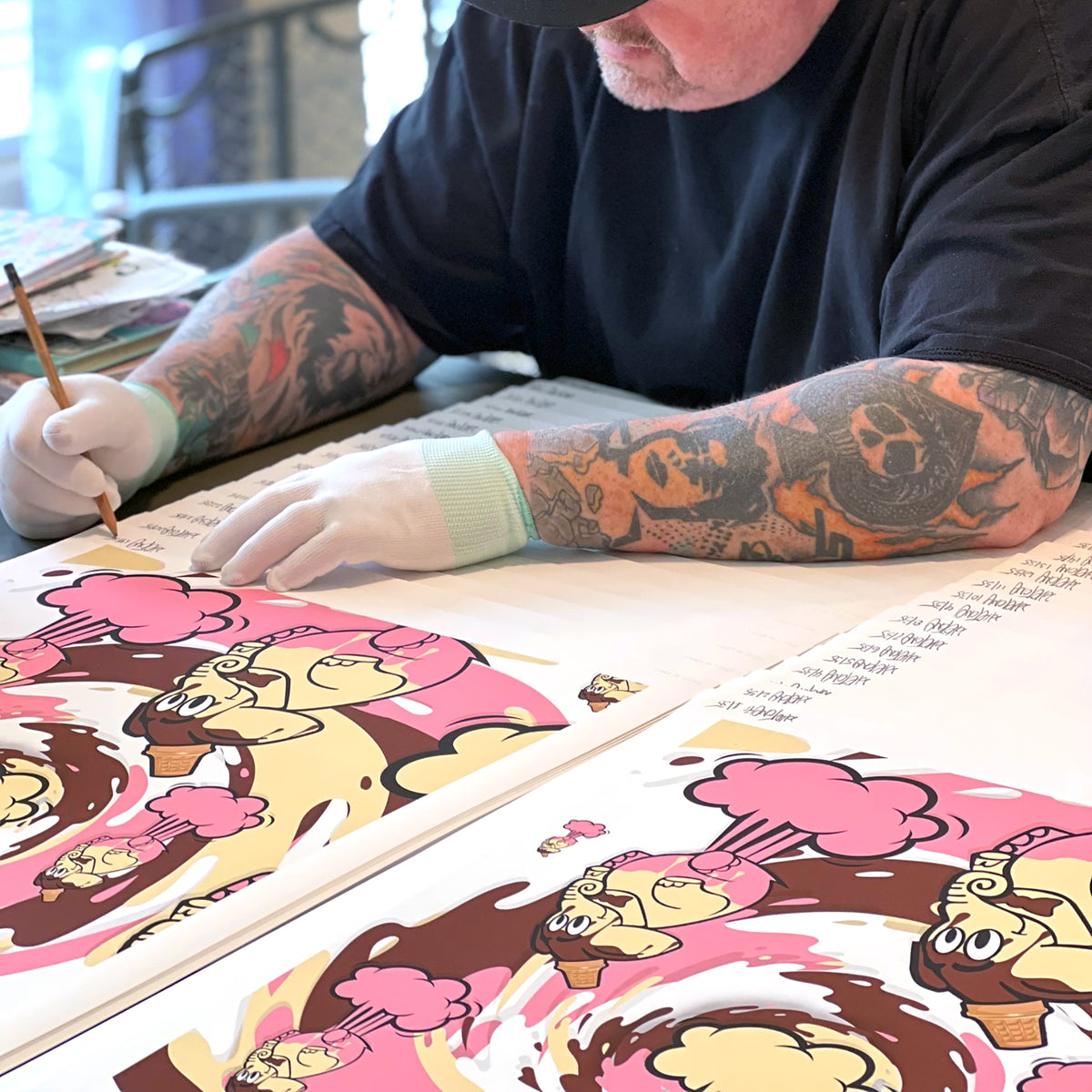 SKET-ONE &quot;TING&quot; - Archival Print, Limited Edition of 35 - 18 x 24&quot;