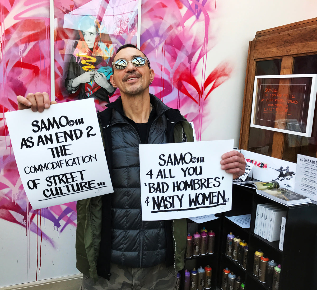 Al Diaz &quot;SAMO©…&quot; - Limited Edition, Archival Print - 11 x 14&quot;
