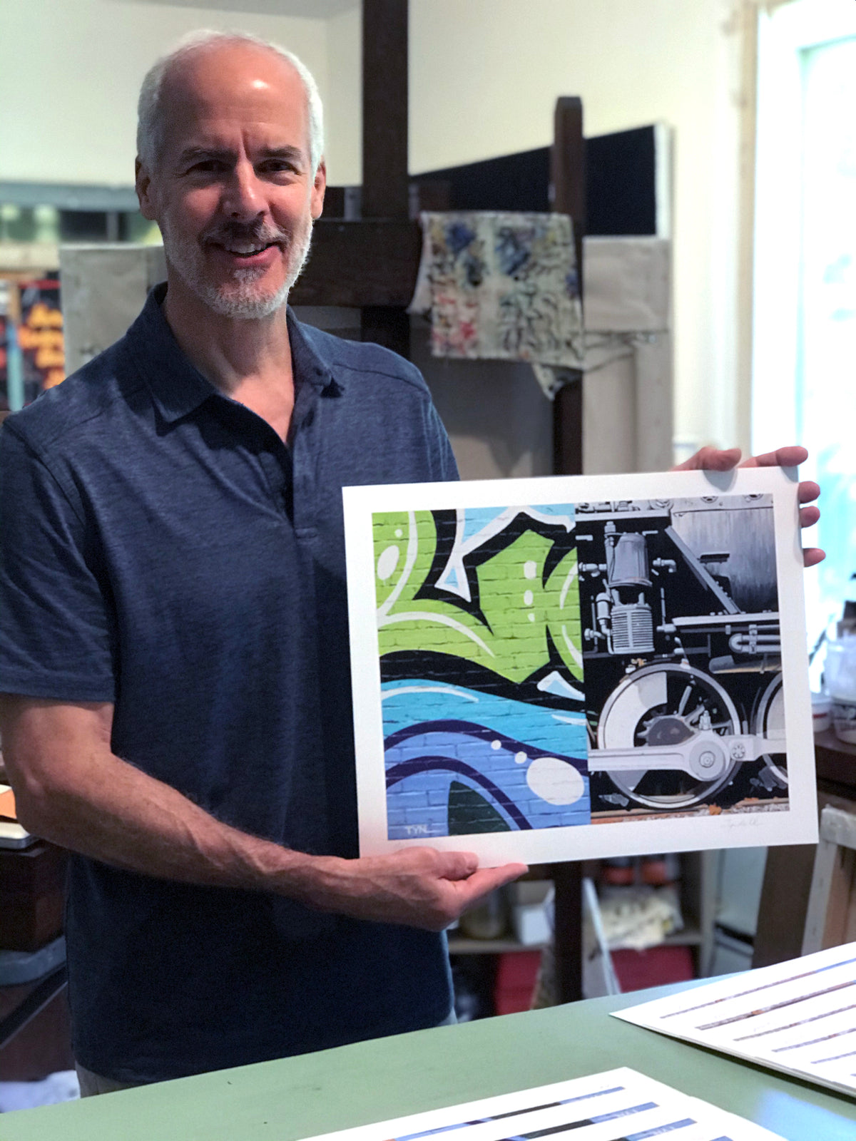 David Tyndall - &quot;Loco&quot; - Archival Print, Limited Edition of 12 - 14 x 17&quot;