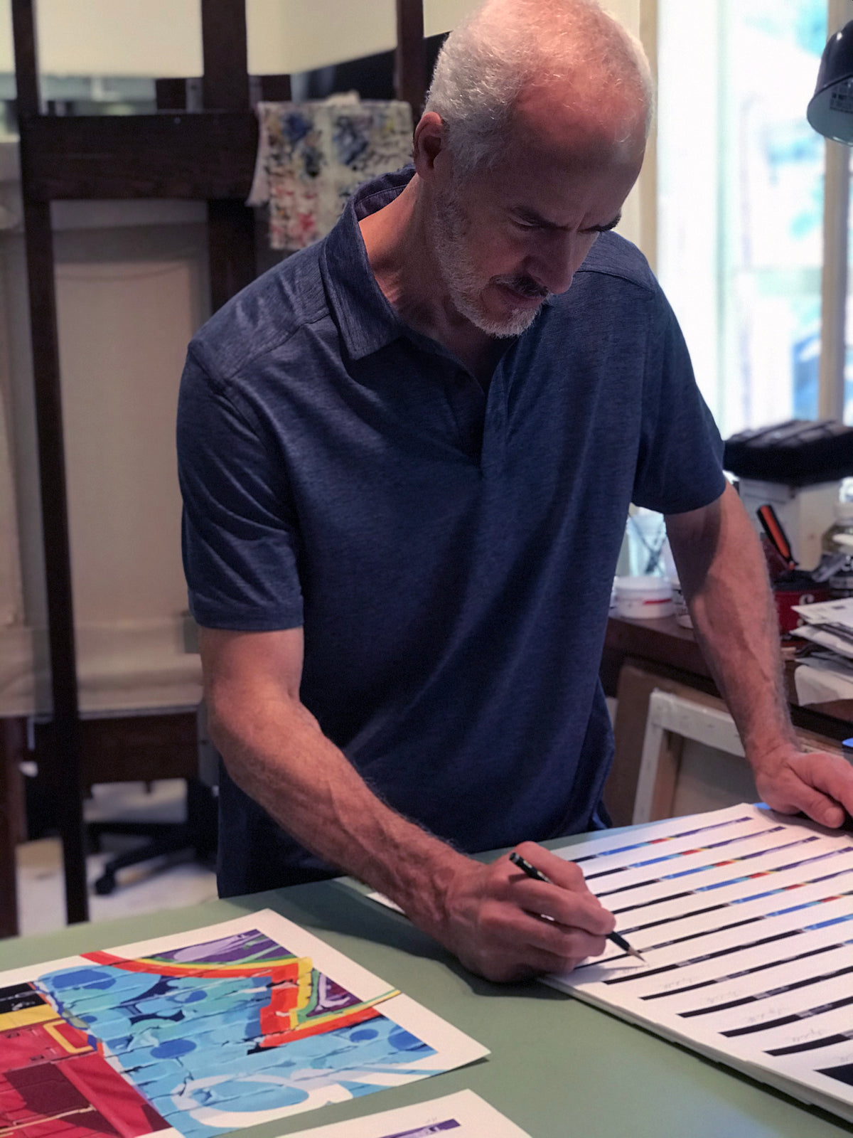 David Tyndall - &quot;3 Stripes&quot; - Archival Print, Limited Edition of 12 - 14 x 17&quot;