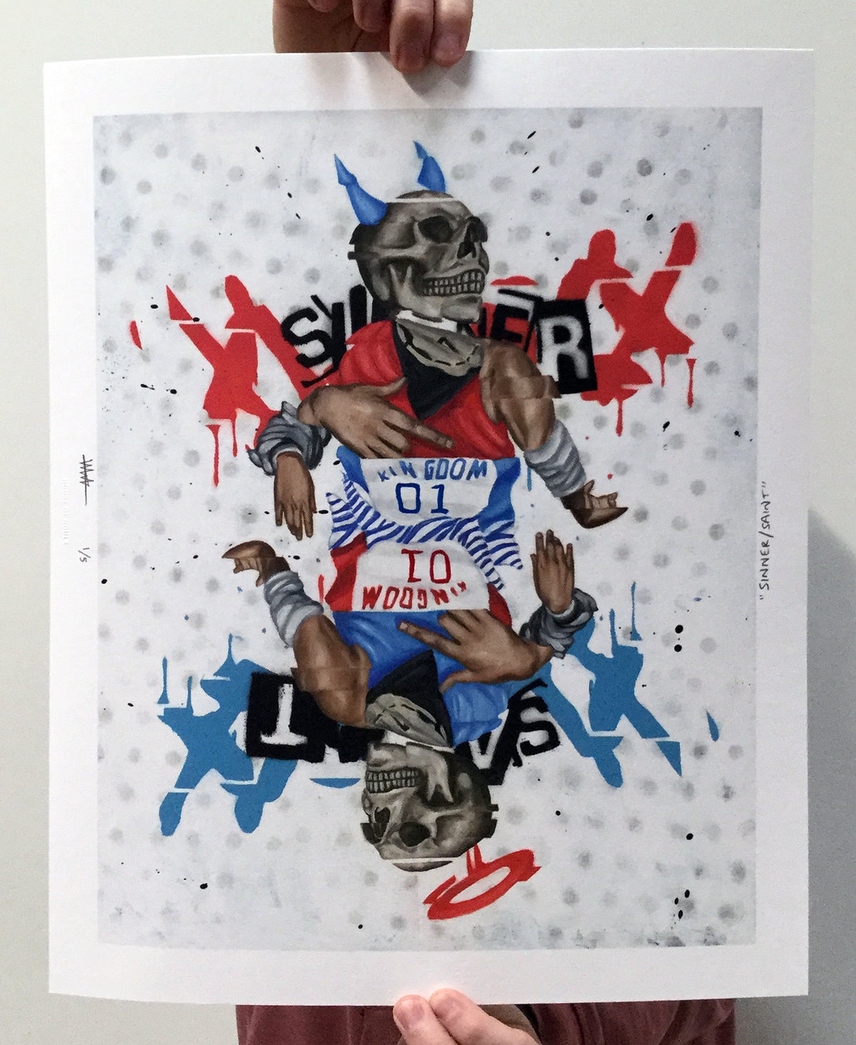 Tyler Whitlock &quot;SINNER/SAINT&quot; - Archival Print, Limited Edition of 12 - 14 x 17&quot;