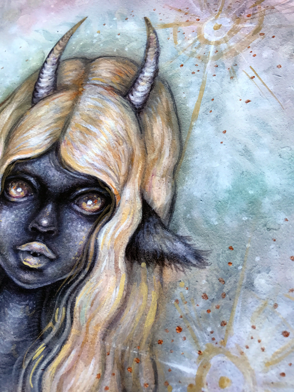 Brett Manning &quot;Lilith&quot; - Hand-Embellished Edition of 5 - 14 x 17&quot;
