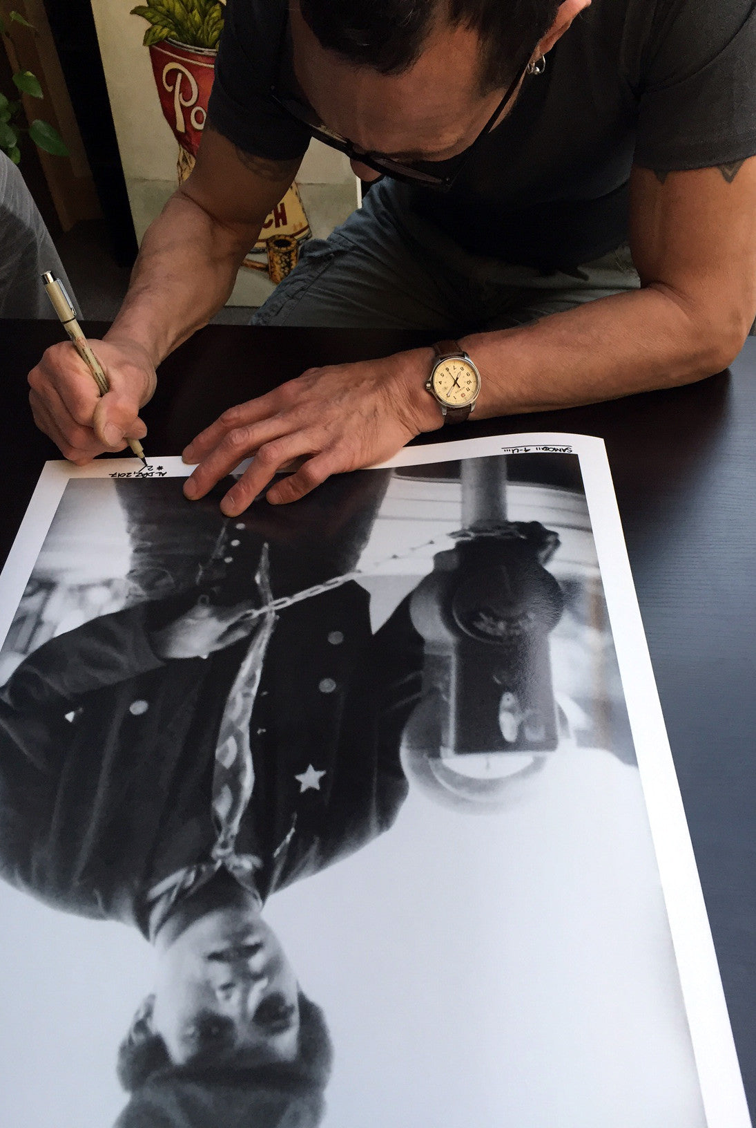 Al Diaz &quot;SAMO©…4-U…Jean-Michel Basquiat&quot; - Limited Edition, Archival Print - 18 x 24&quot;