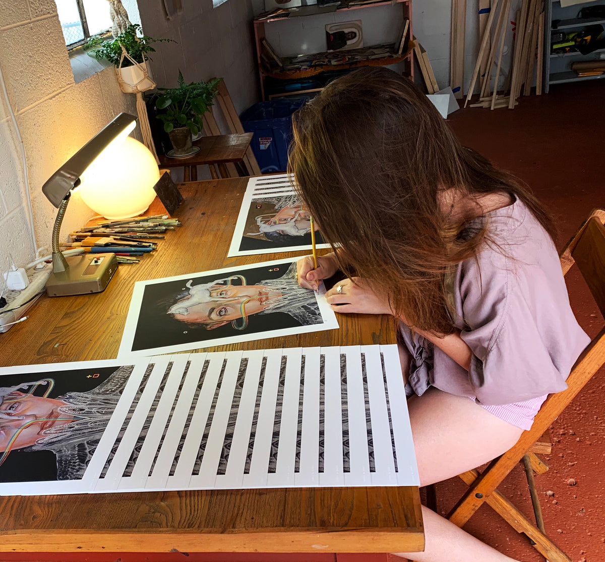 Nichole Rae Klein &quot;Fill Up the Hollow&quot; - Archival Print, Limited Edition of 15 - 14 x 17&quot;