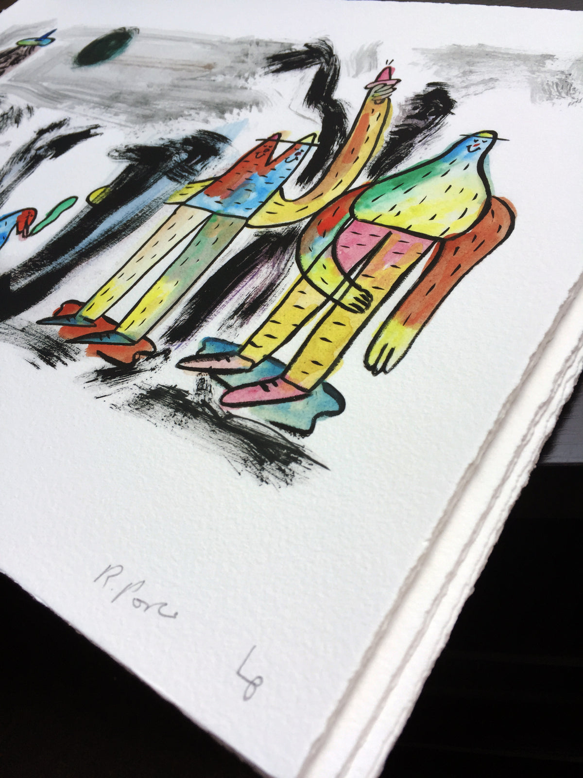 Russ Pope and Lucas Beaufort &quot;Freestyle&quot; - Limited Edition, Archival Print - 13 x 19&quot;