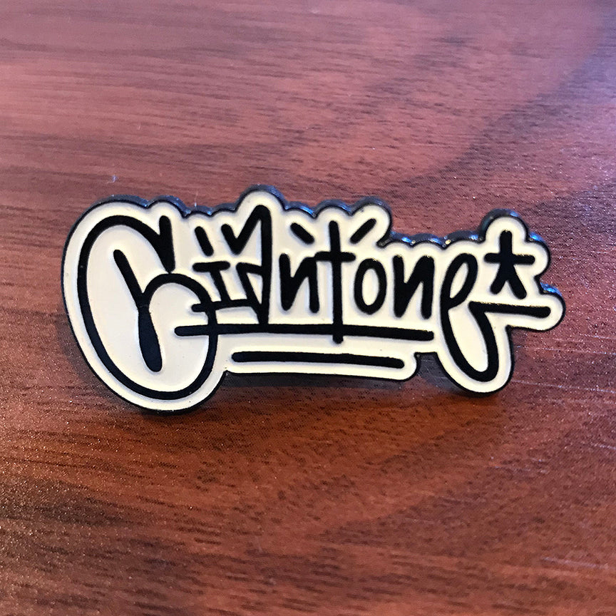 Mike Giant &quot;OG Tag&quot; - 1.5&quot; Enamel Pin, Limited Edition of 100