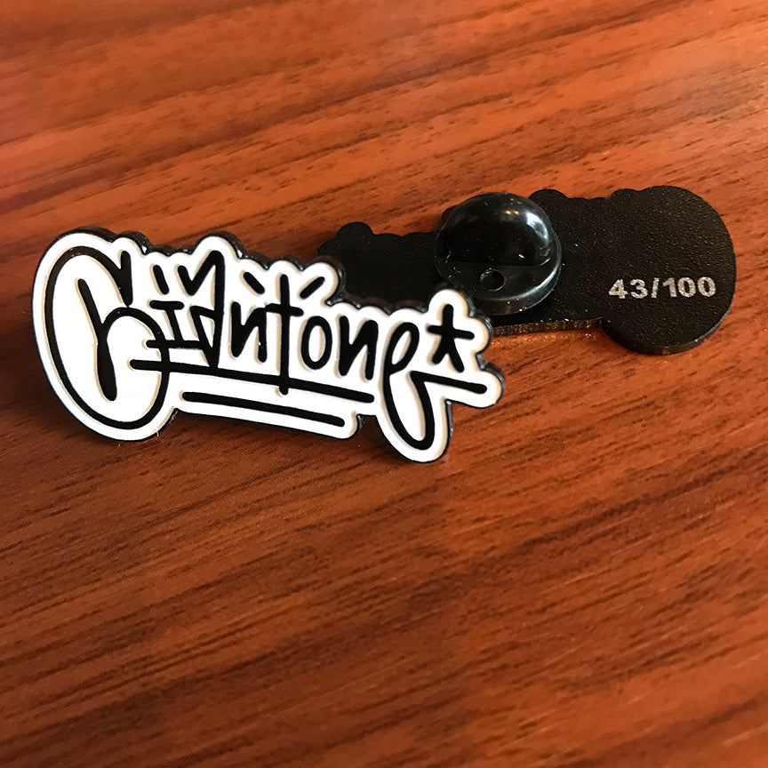 Mike Giant &quot;OG Tag&quot; - 1.5&quot; Enamel Pin, Limited Edition of 100