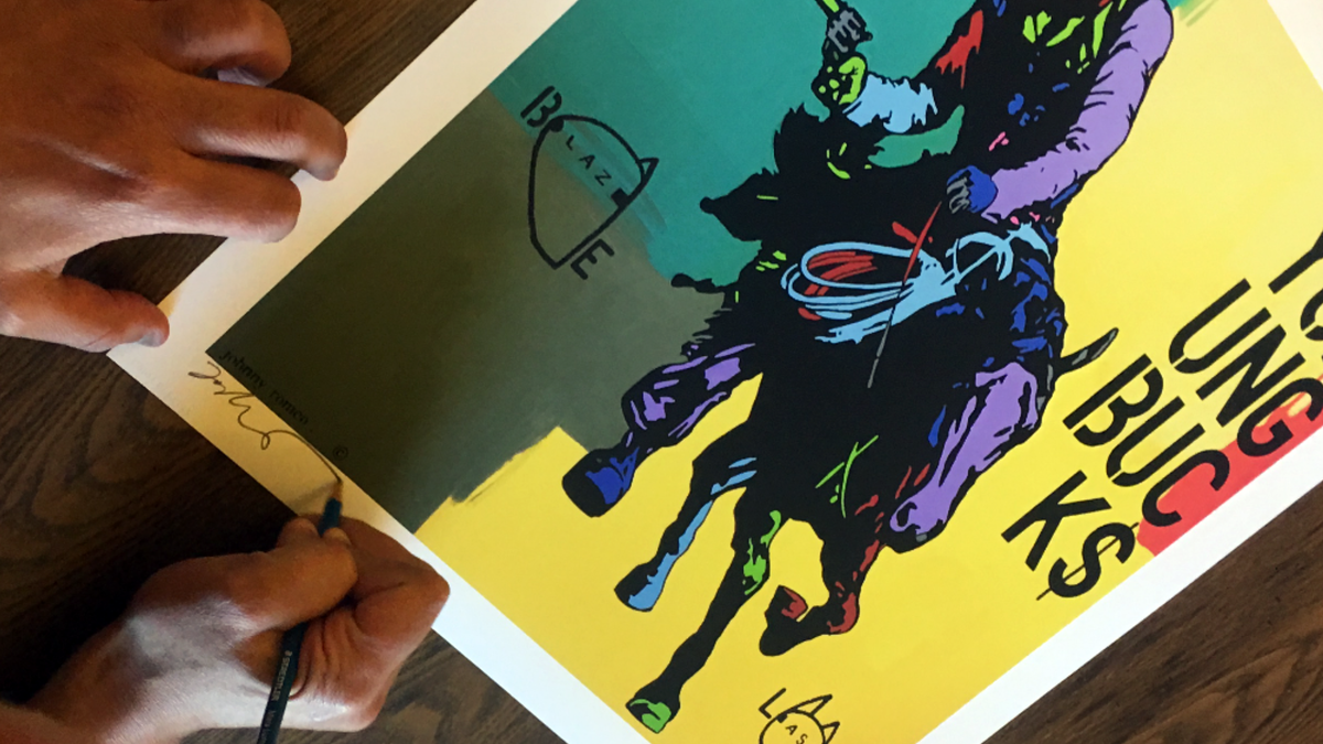 Johnny Romeo &quot;Young Bucks&quot; - Limited Edition, Archival Print