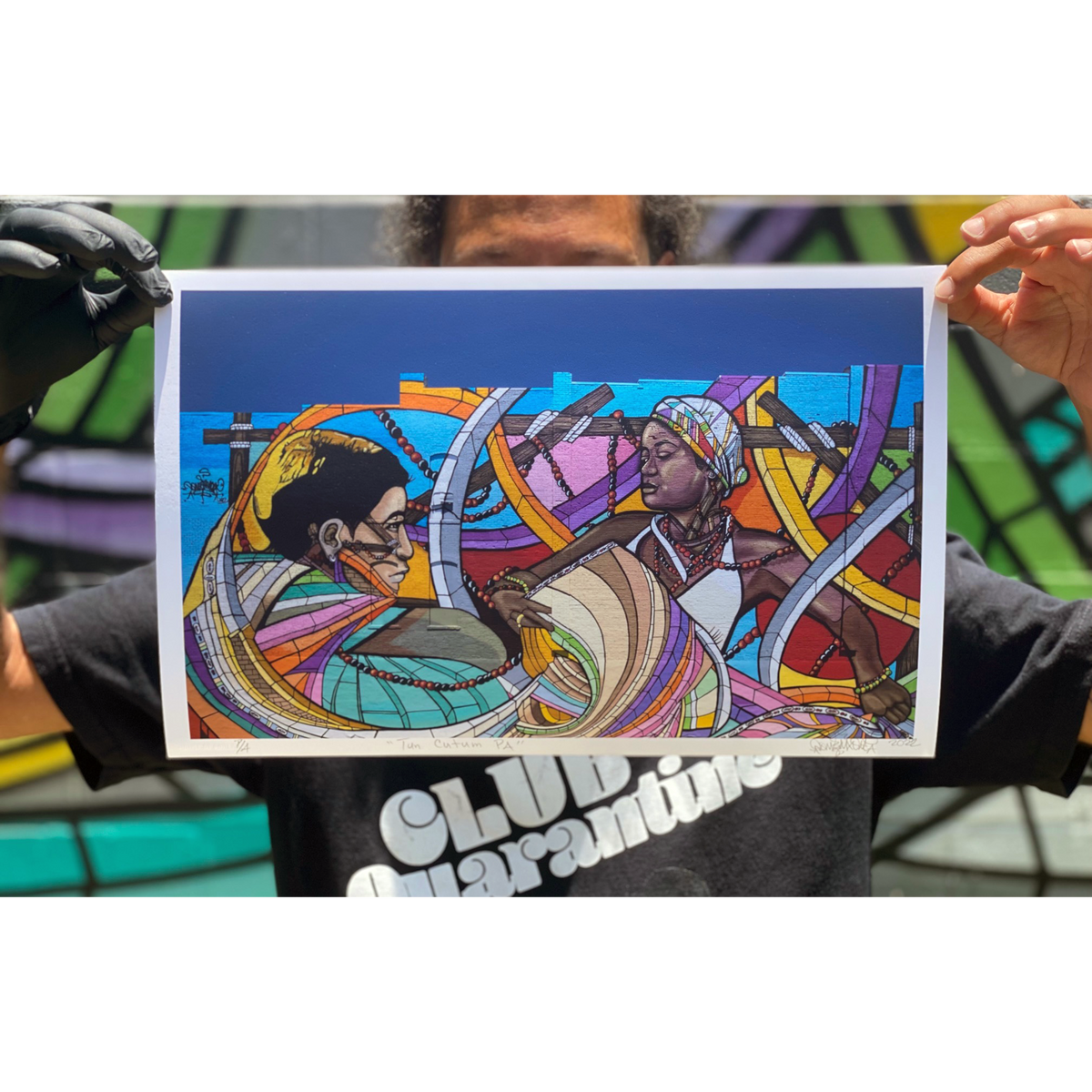 Don Rimx &quot;Tun Cutum PÁ&quot; - Archival Print, Limited Edition of 25 - 11 x 17&quot;