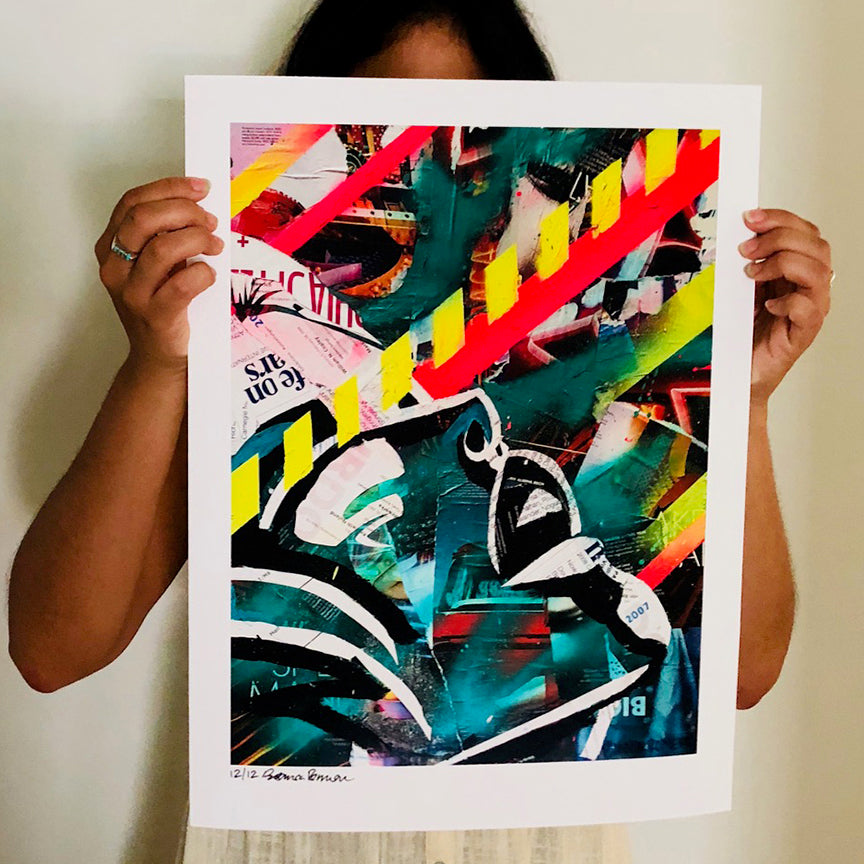 Bianca Romero &quot;Grace Jones Vibes&quot; - Archival Print, Limited Edition of 12 - 13 x 17&quot;