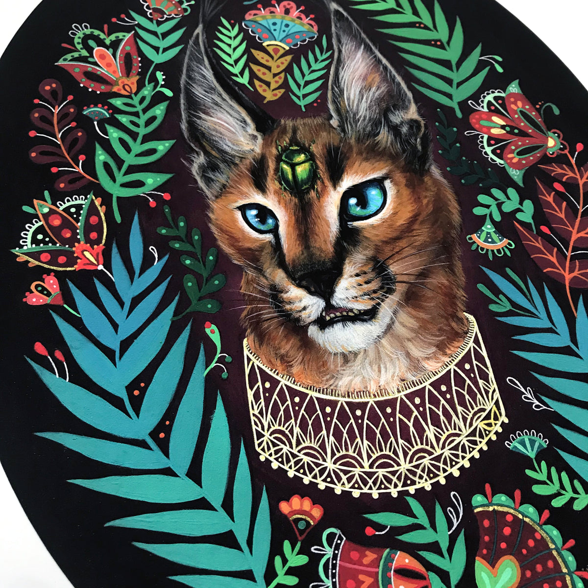 Maryann Held &quot;The Seer&quot; - Hand-Embellished Edition of 5 - 14 x 17&quot;