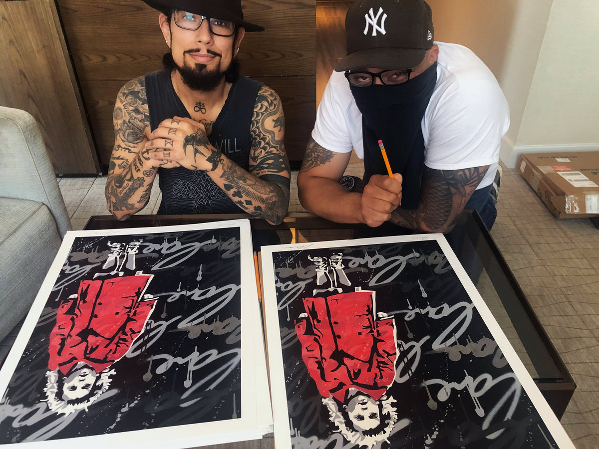 Dave Navarro x Hektad x JCBKNYC &quot;Innocence Found&quot; - Limited Edition of 15 - 18 x 24&quot;