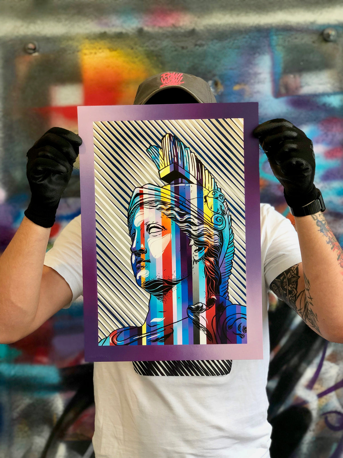 Michal Maka &quot;Apollo&quot; - Hand-Embellished Variant, #1/3 - 12 x 17&quot;