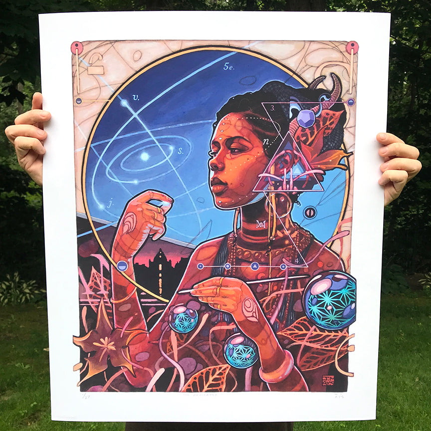 Joshua Mays &quot;The Navigator&quot; - Archival Print, Limited Edition of 27 - 20 x 24&quot;