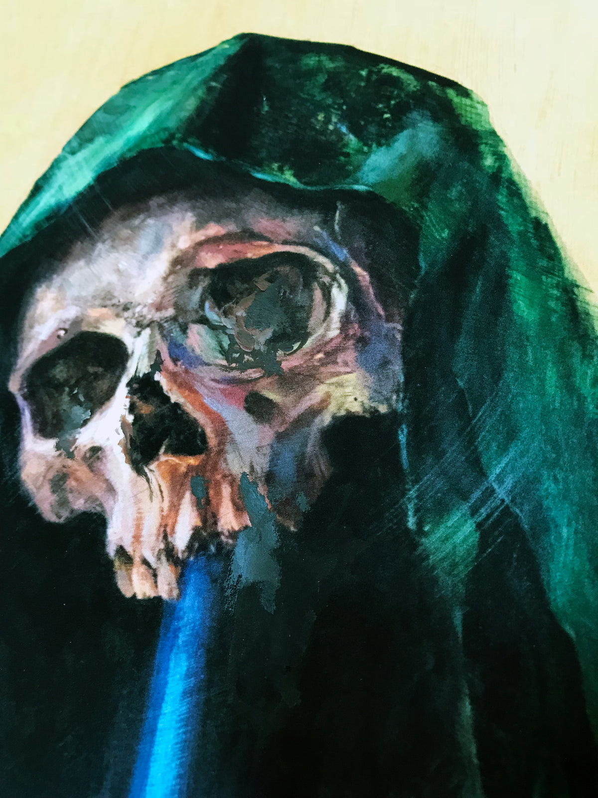 Adam Burke &quot;Maria Lupum&quot; - Hand-Embellished Variant, Edition of 3 - 14 x 24&quot;