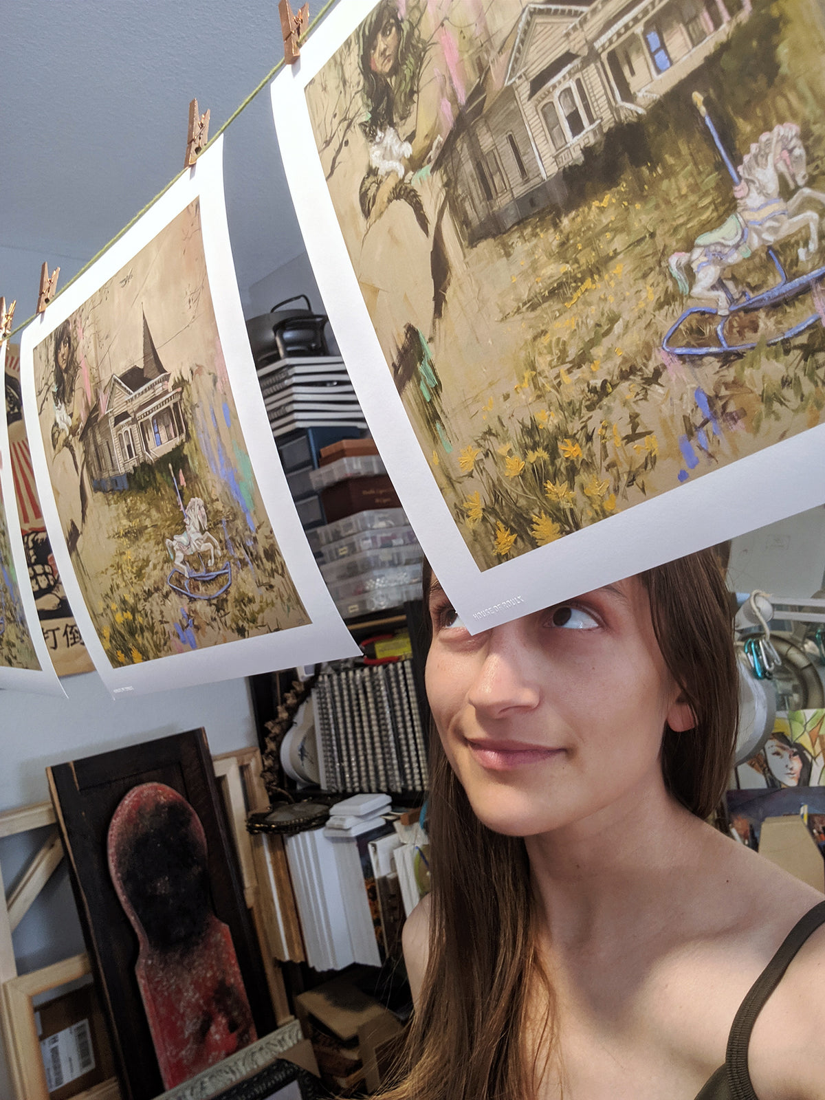 Lacey Bryant &quot;Directions&quot; - Archival Print, Limited Edition of 12 - 12 x 12&quot;
