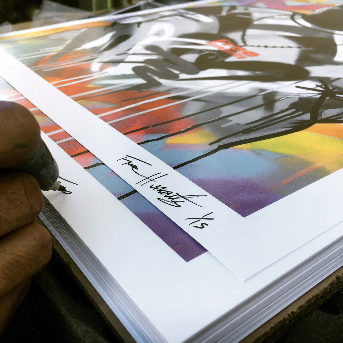 Free Humanity &quot;Notorious B.I.G.&quot; - Limited Edition, Archival Print - 18 x 24&quot;