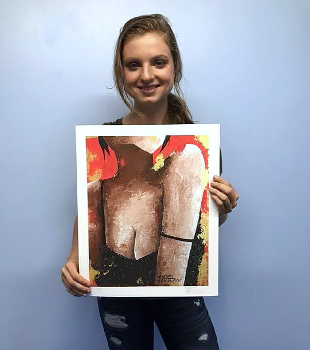 Morgan Fontaine &quot;Angelina&quot; - Archival Print, Limited Edition of 15 - 14 x 17&quot;