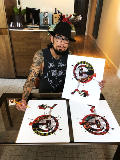 Dave Navarro &amp; Brian J. Hoffman &quot;A Tsar is Born&quot; - Archival Print, Limited Edition of 15 - 14 x 17&quot;