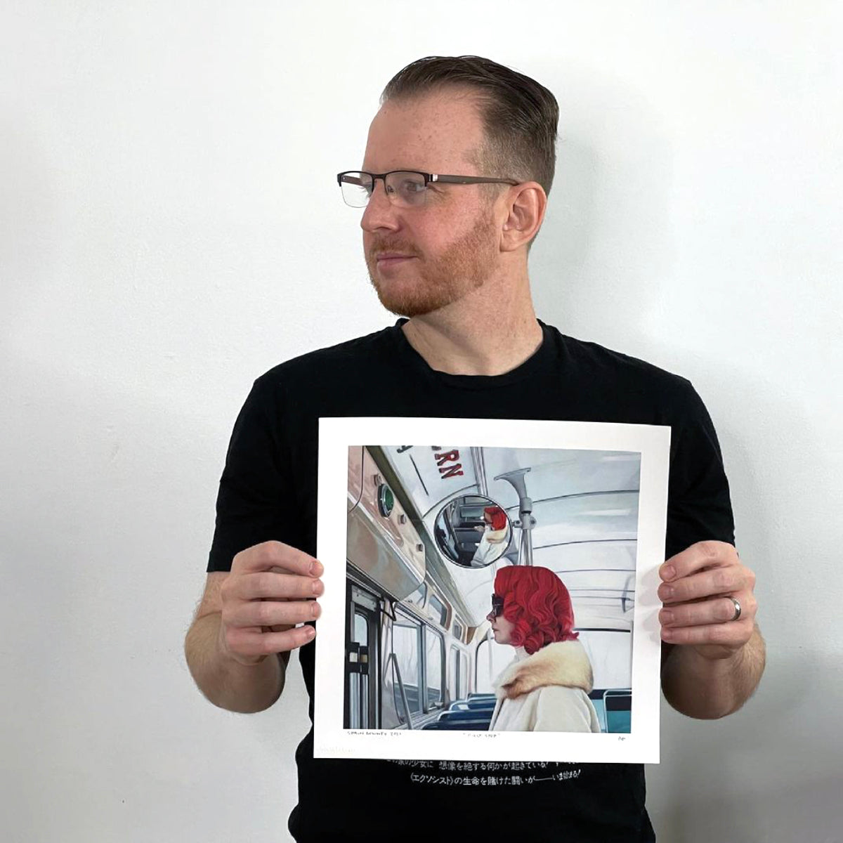 Shaun Downey &quot;First Stop&quot; - Archival Print, Limited Edition of 15 - 12 x 12&quot;