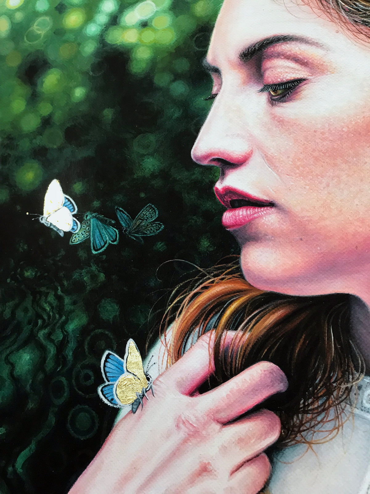 Dane Eisenbart &quot;Awakenings&quot; - Hand-Embellished Unique Variant, 1 of 5 - 18 x 24&quot;