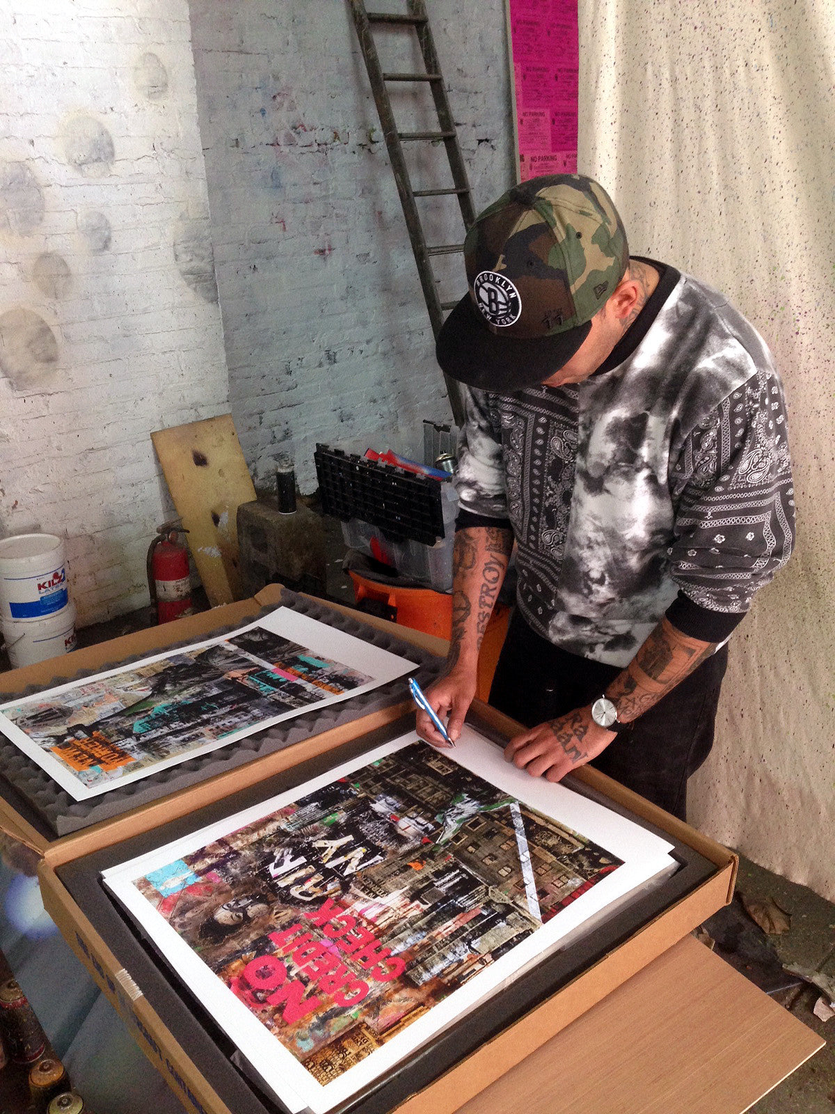 AVone &quot;New Yorker&quot; - Limited Edition, Archival Print