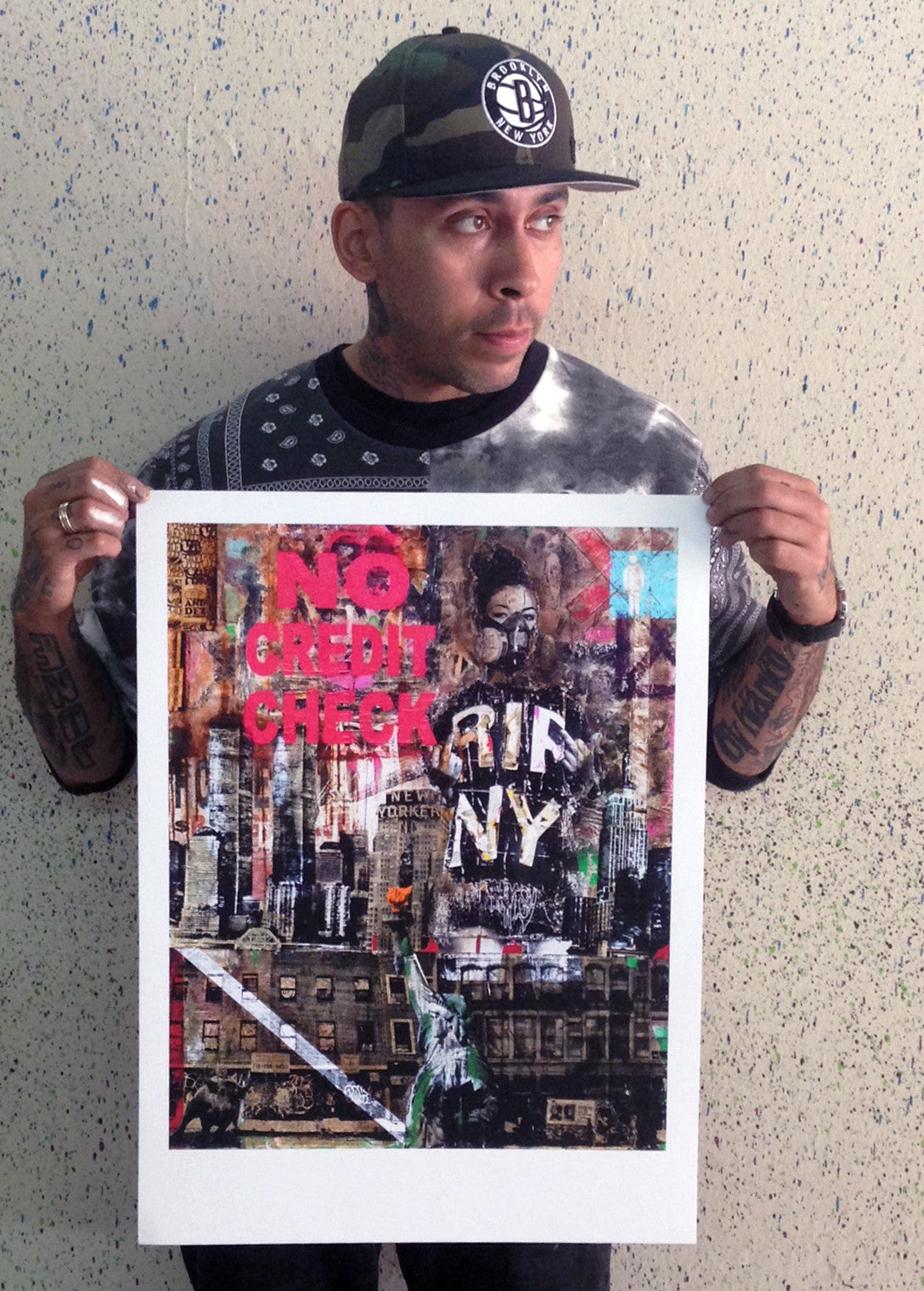 AVone &quot;No Credit Check&quot; - Limited Edition, Archival Print