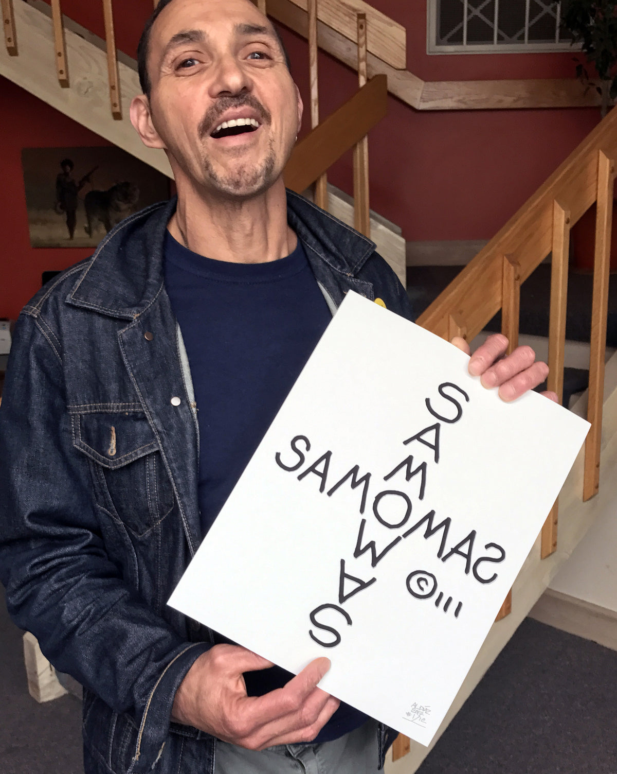 Al Diaz &quot;SAMO©…Cross&quot; - Limited Edition, Archival Print - 11 x 14&quot;
