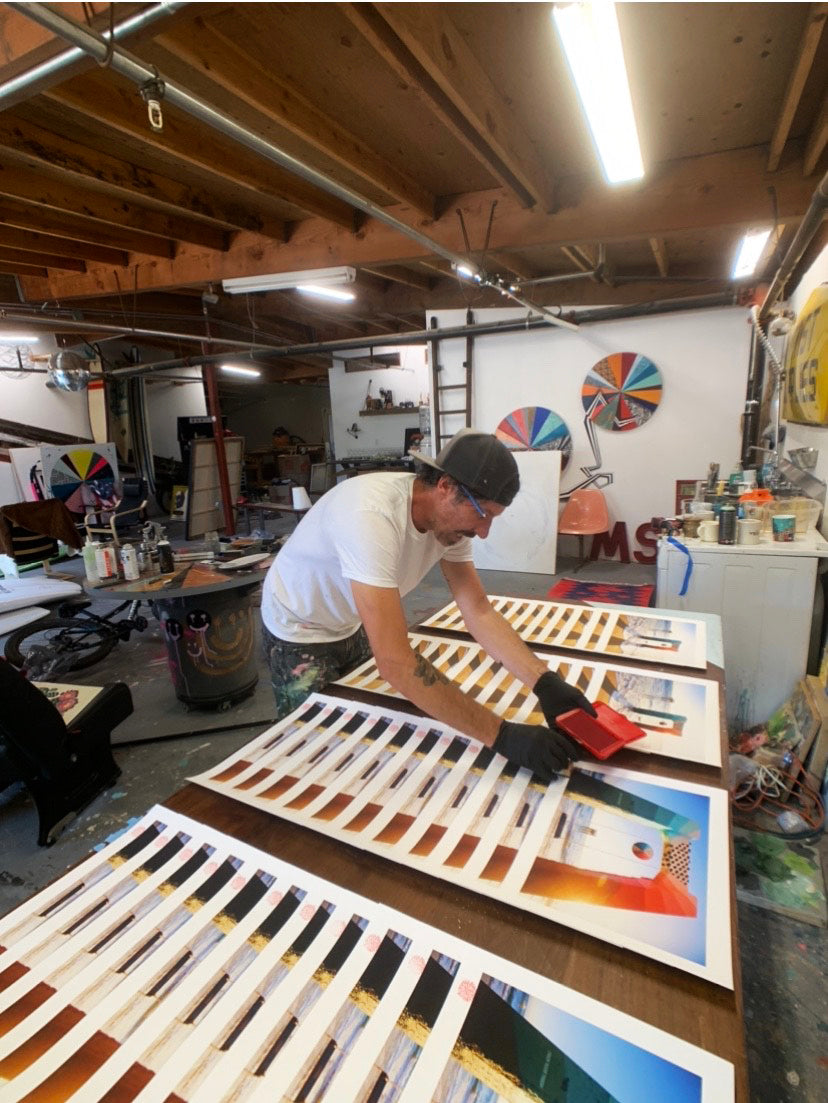 Jeremiah Kille &quot;North Coast Pier Project I&quot; - Archival Print, Limited Edition of 20 - 12 x 17&quot;