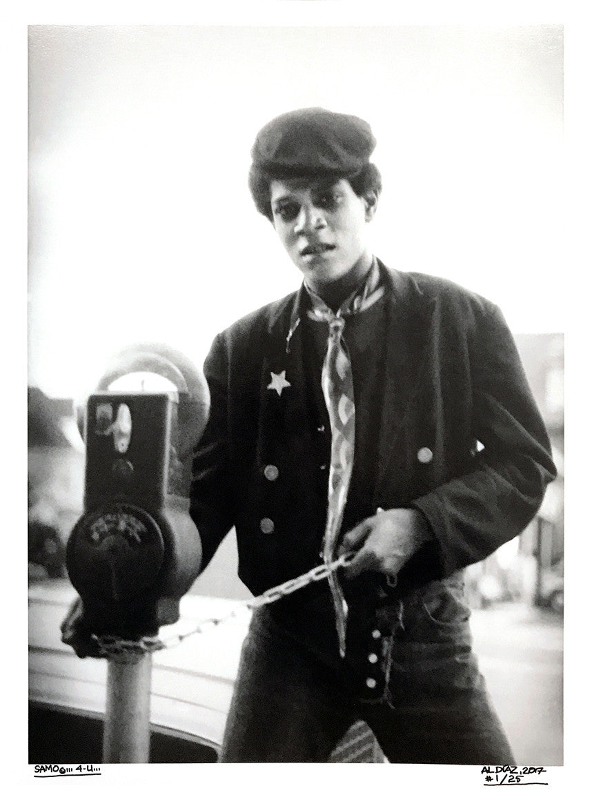Al Diaz &quot;SAMO©…4-U…Jean-Michel Basquiat&quot; - Limited Edition, Archival Print - 18 x 24&quot;