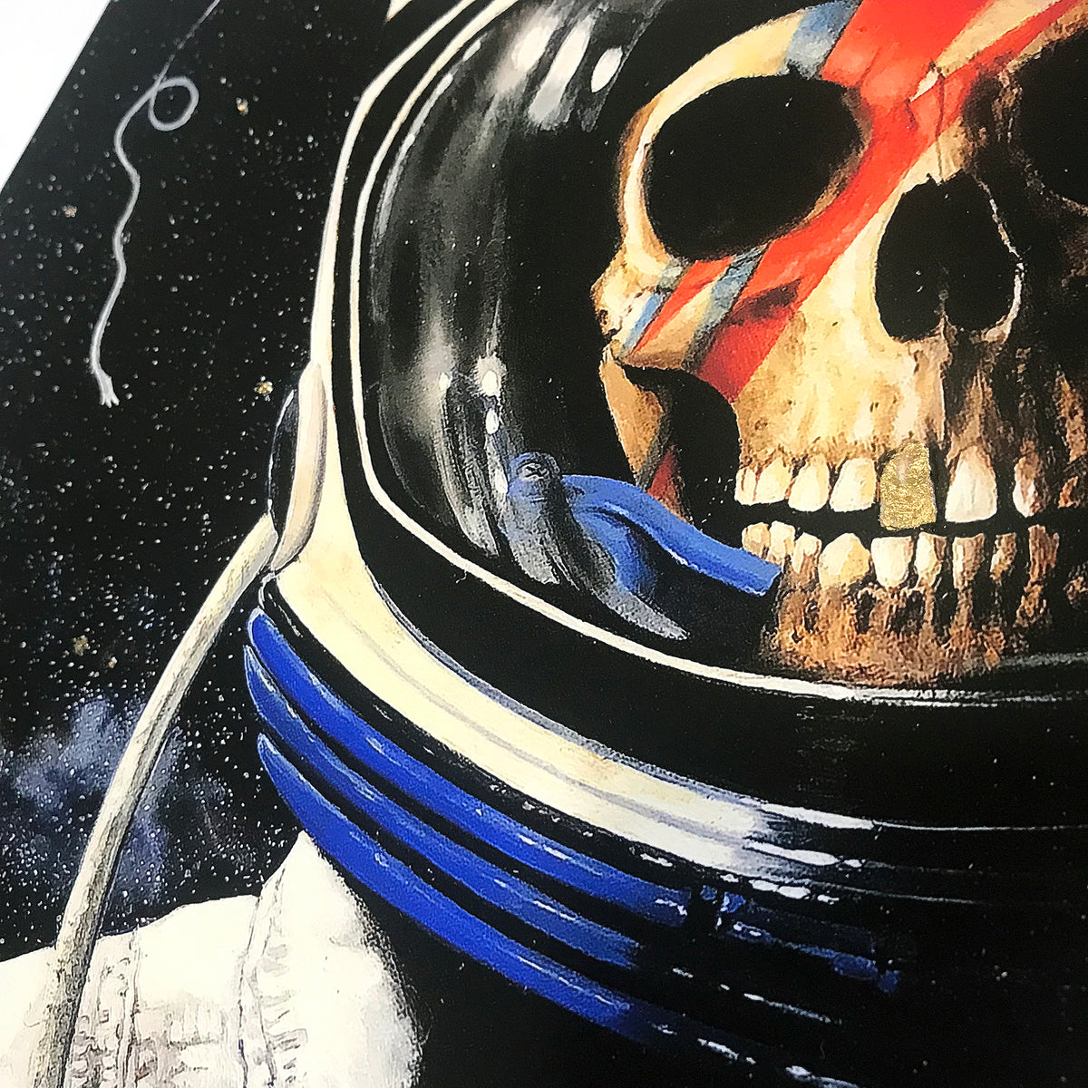 Michele Melcher &quot;Space Oddity&quot; - Hand-Embellished Edition of 5 - 11 x 17&quot;