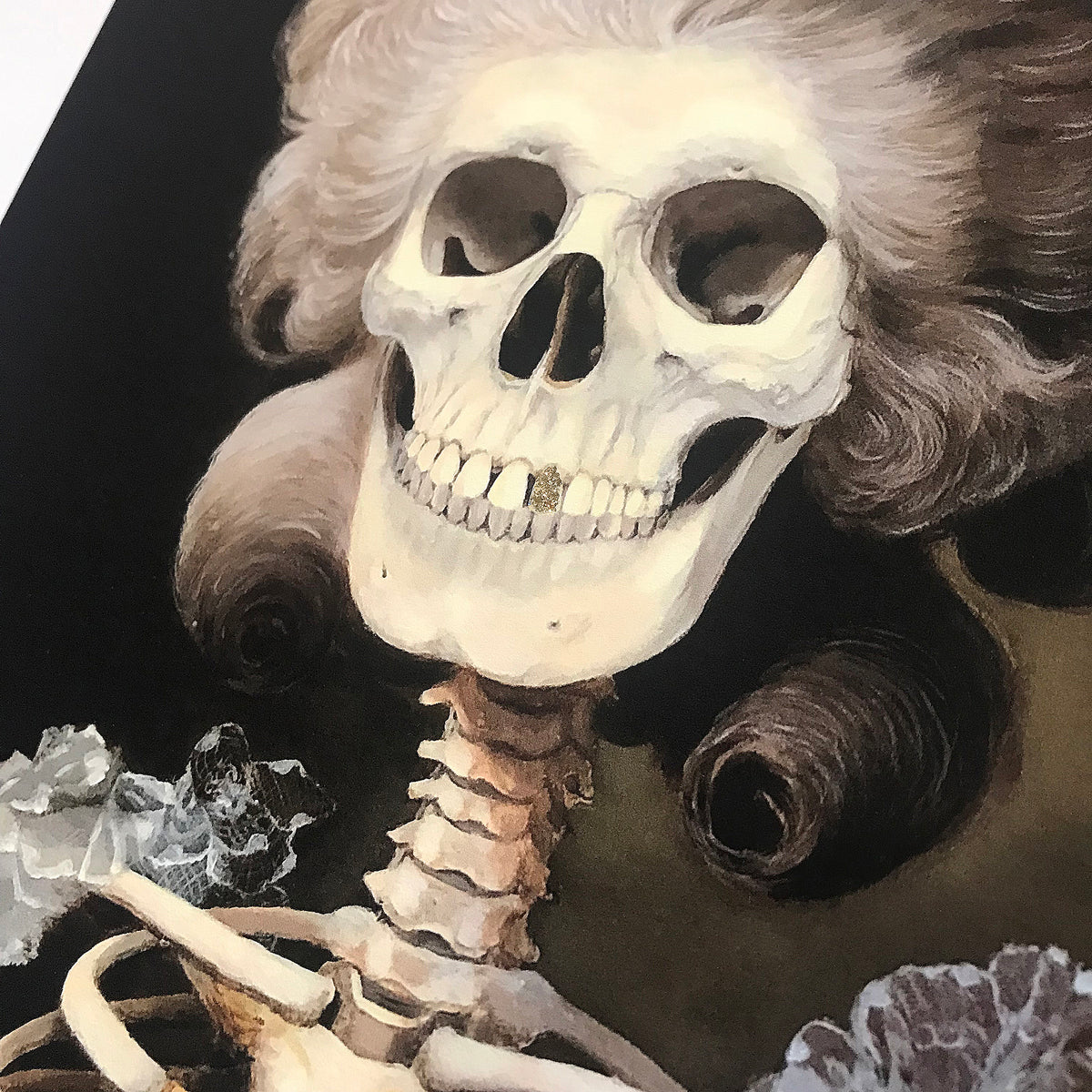 Michele Melcher &quot;Madame de Bionville&quot; - Hand-Embellished Edition of 5 - 11 x 17&quot;