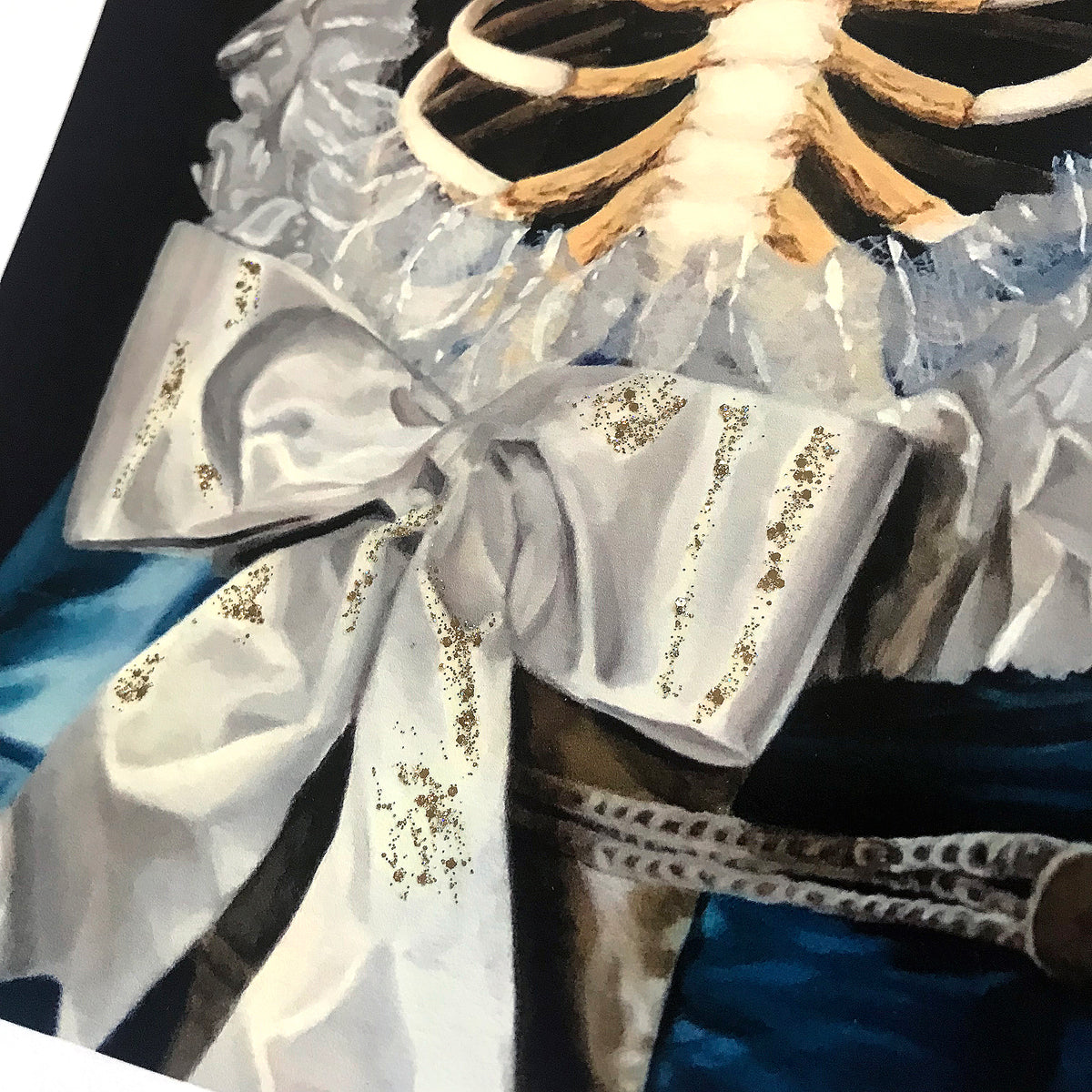 Michele Melcher &quot;Madame de Bionville&quot; - Hand-Embellished Edition of 5 - 11 x 17&quot;