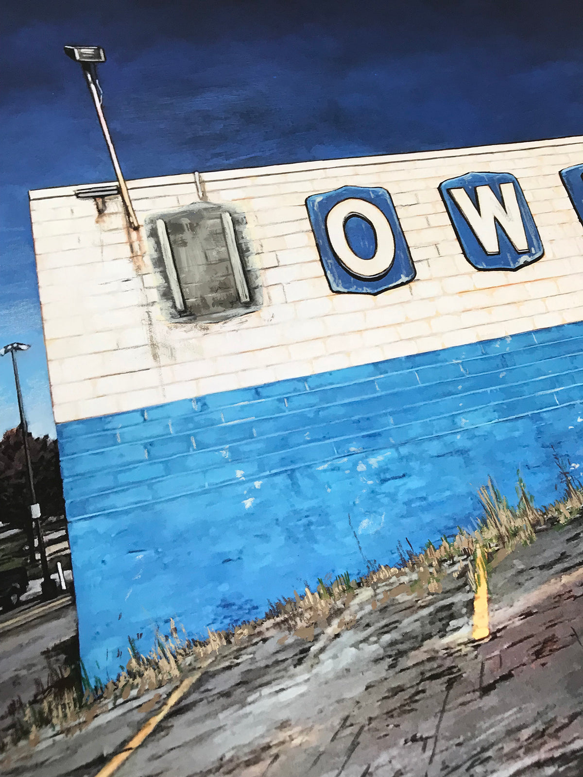Andrew Houle &quot;Bowling&quot; - Hand-Embellished Unique Edition, 1/1 - 18 x 24&quot;